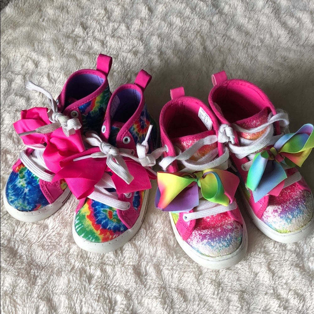 JoJo Shoes Lot 2 pairs Toddler Girls Size 10